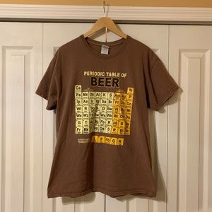 Periodic Table Of Beer Tee Shirt